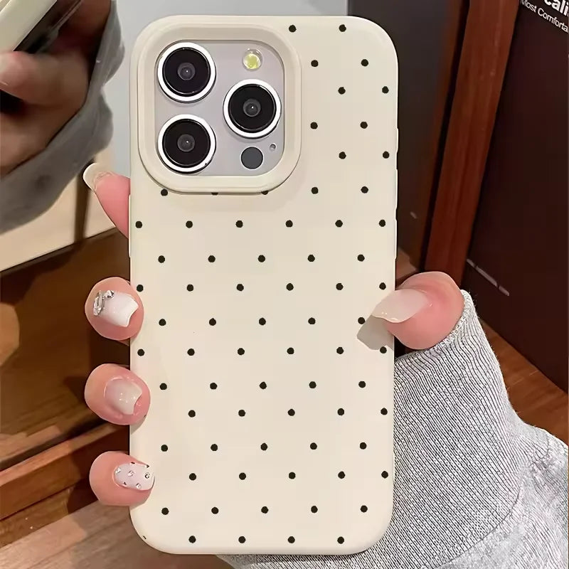 Coque à pois