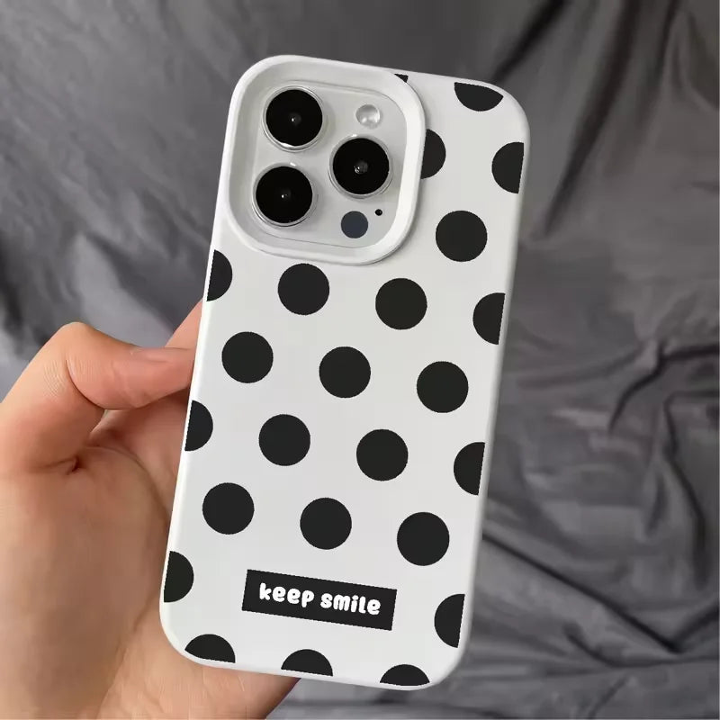 Coque à pois