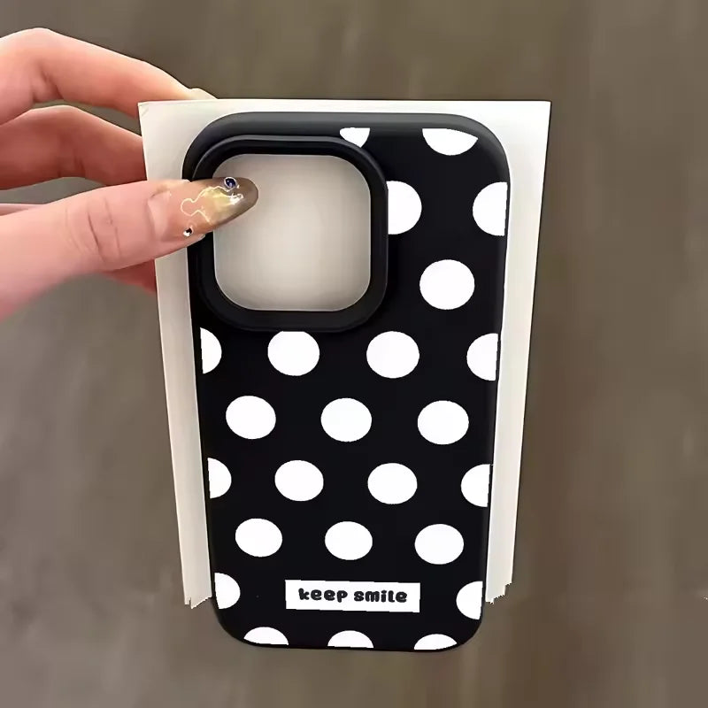 Coque à pois